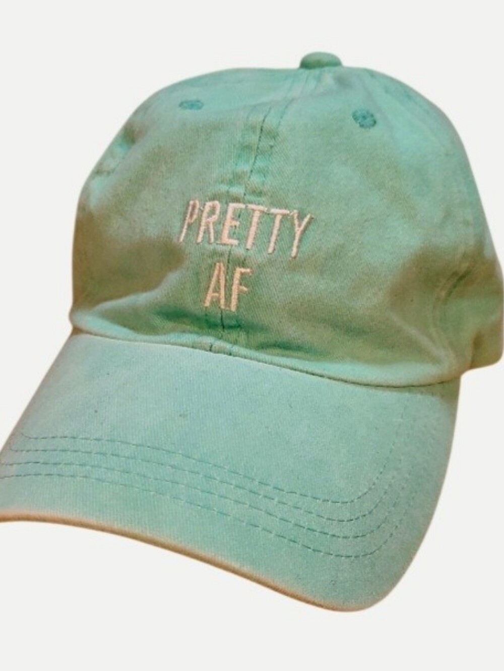 Pretty AF Teal Hat